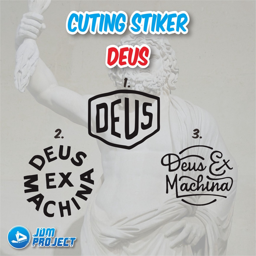 

STICKER DEUS CUTTING STIKER DEUS (READY)