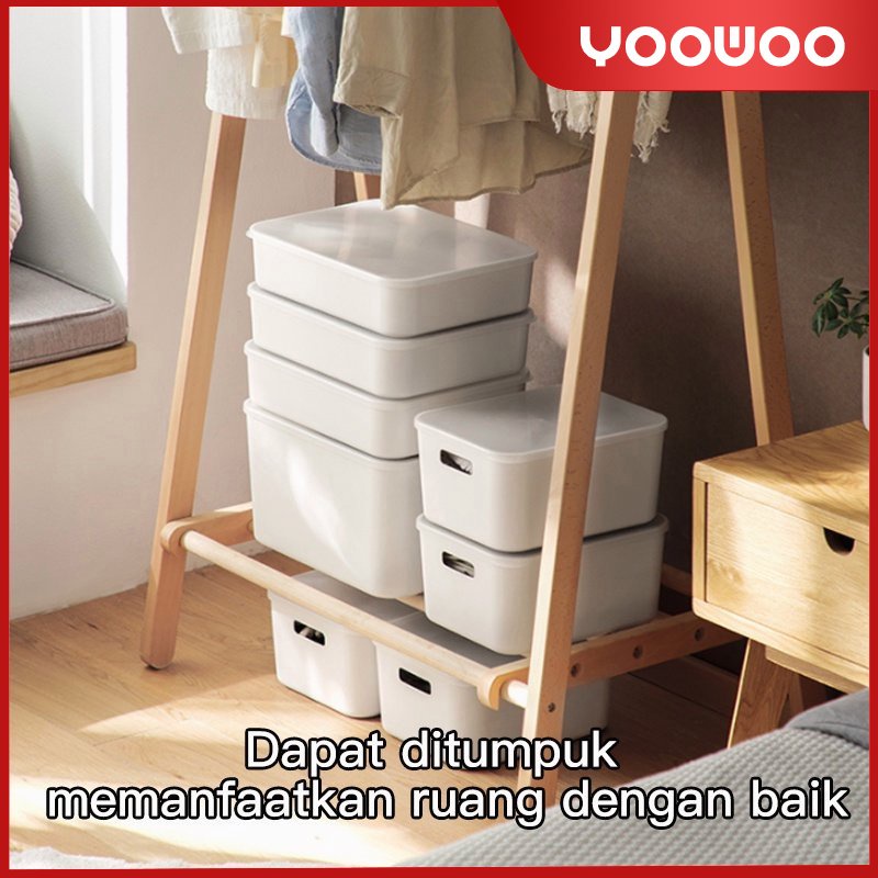 storage box  organizer / Lemari plastik / box organizer/ Kotak penyimpanan putih