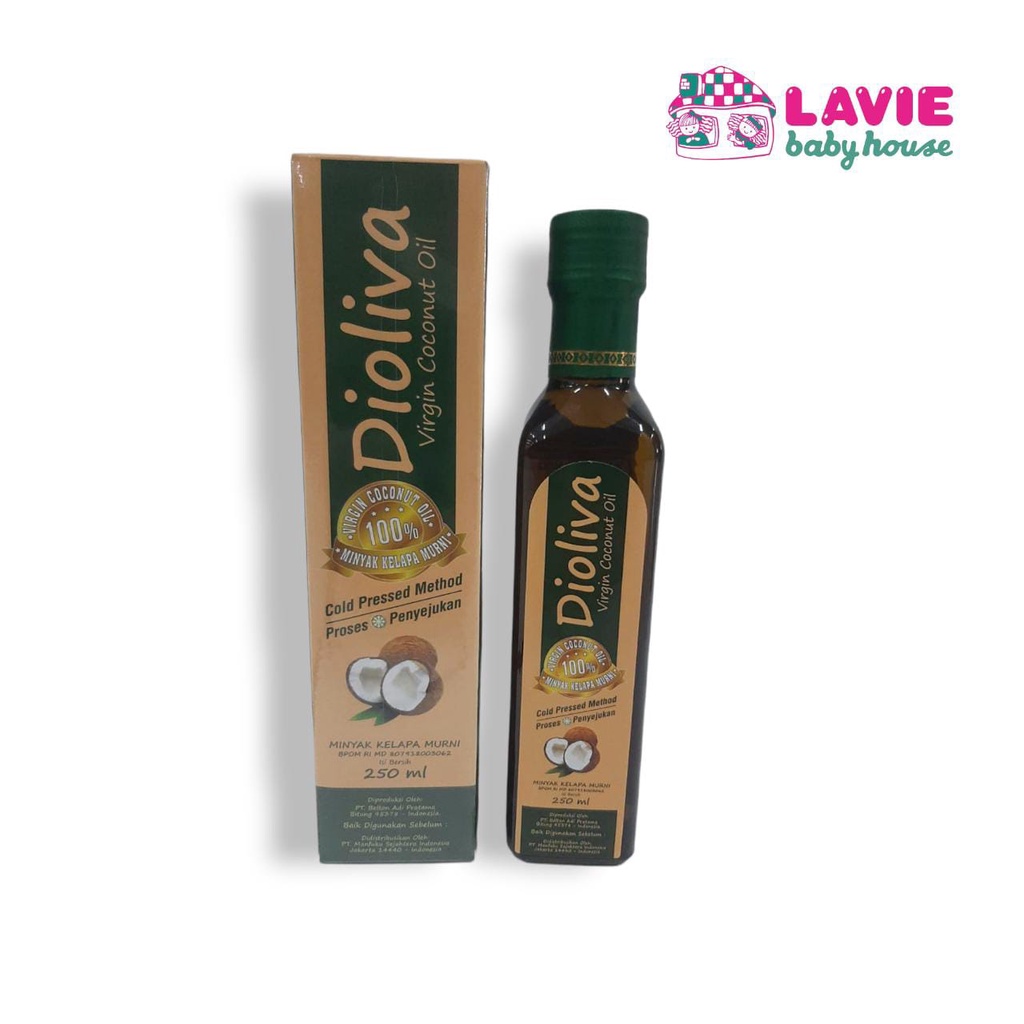 Dioliva Virgin Coconut Oil / Minyak Kelapa Murni 250ml