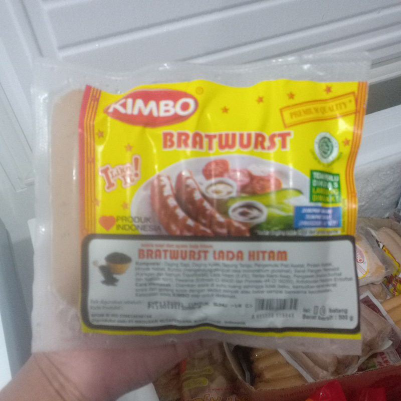 

Kimbo Bratwurst Lada Hitam