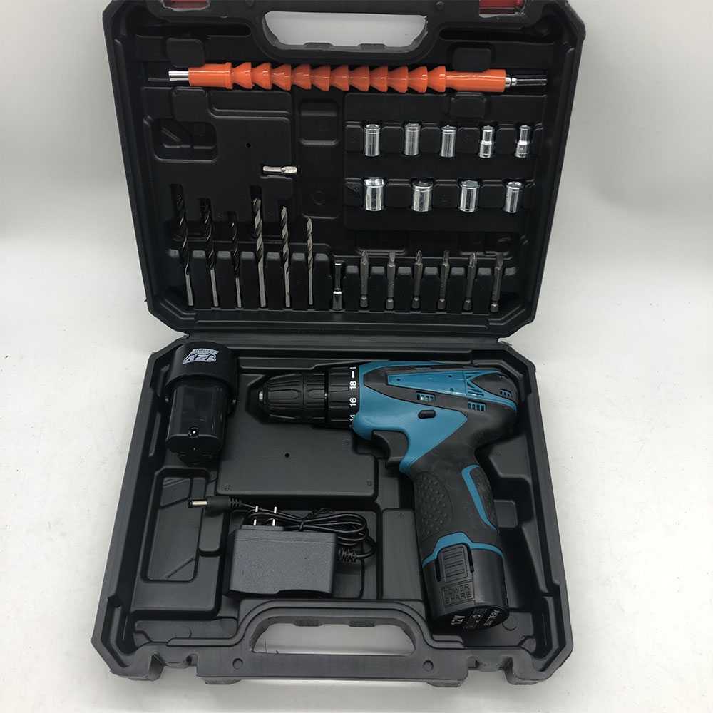 Mesin Bor Cordless Drill Bor Tangan Baterai 12V Murah Promo mata bor