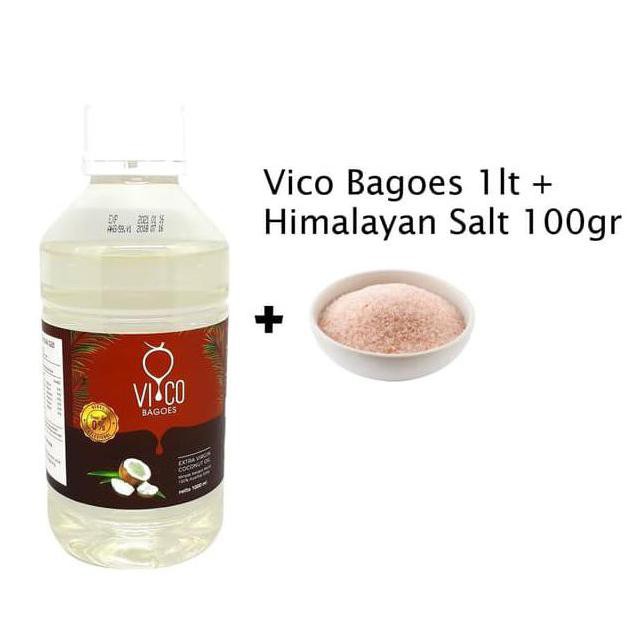 

Vico Bagoes 1Lt Virgin Coconut Oli+ Garam Himalaya 100Gr Tokoputri518