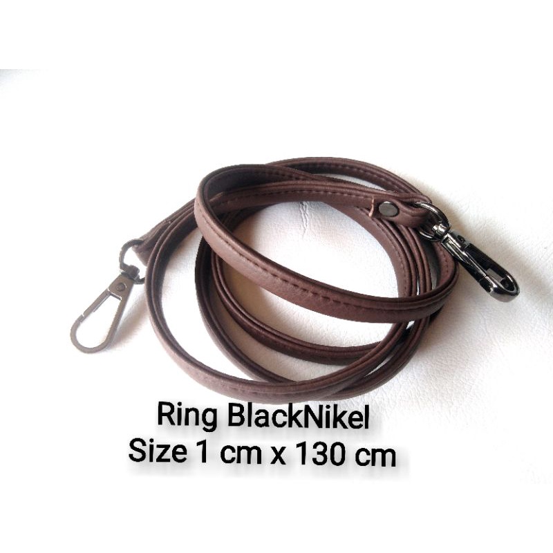 Tali Tas Selempang Size 1 cm x 130 cm-slingbag kulit sintetis premium ring tebal premium