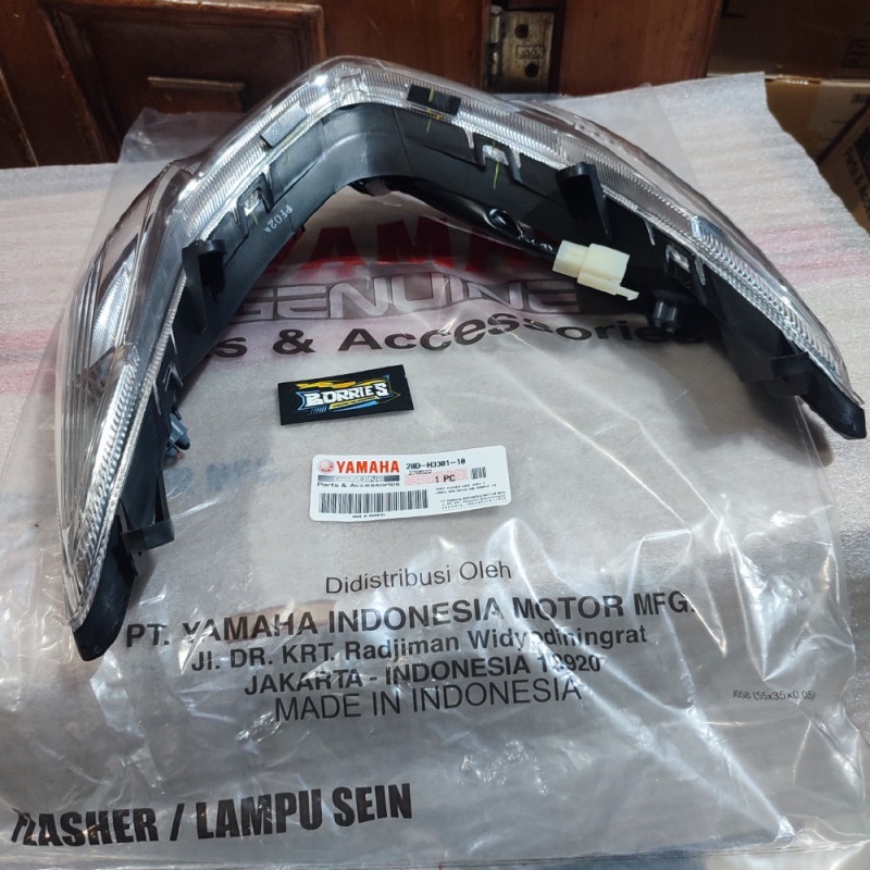 Reflektor Lampu Sein Assy Mio Smile Original Yamaha 28D-H3301-10