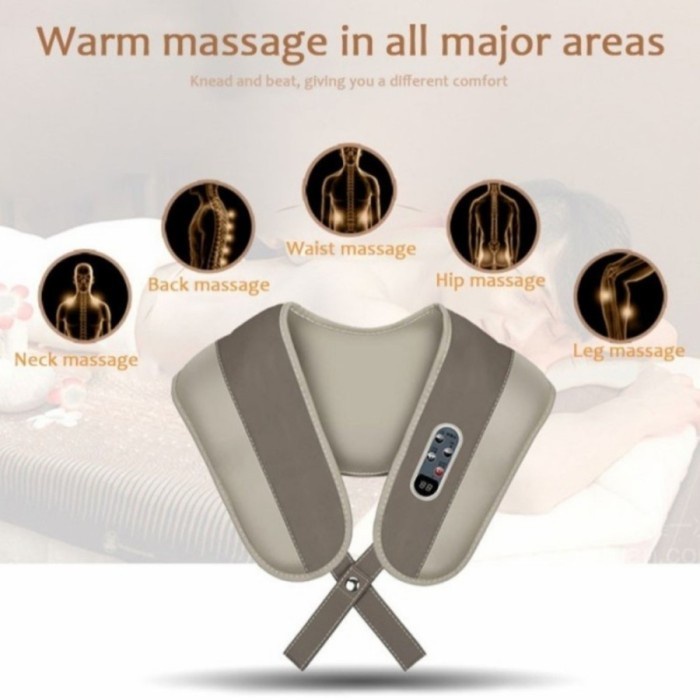 BAROKAH bantal terapi panas infrared massager hot theraphy accupunture pillow