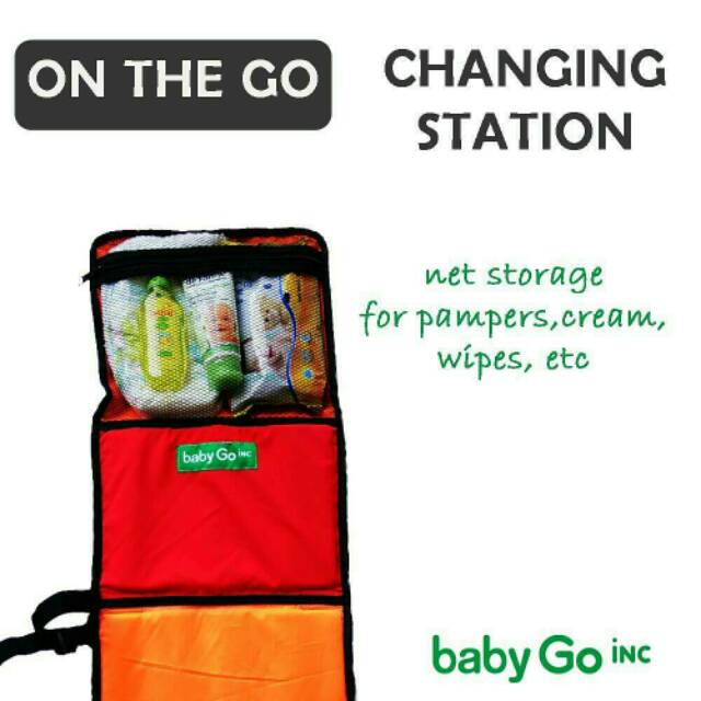 BabyGo Inc - Baby go inc On the go Changing Station babygoinc