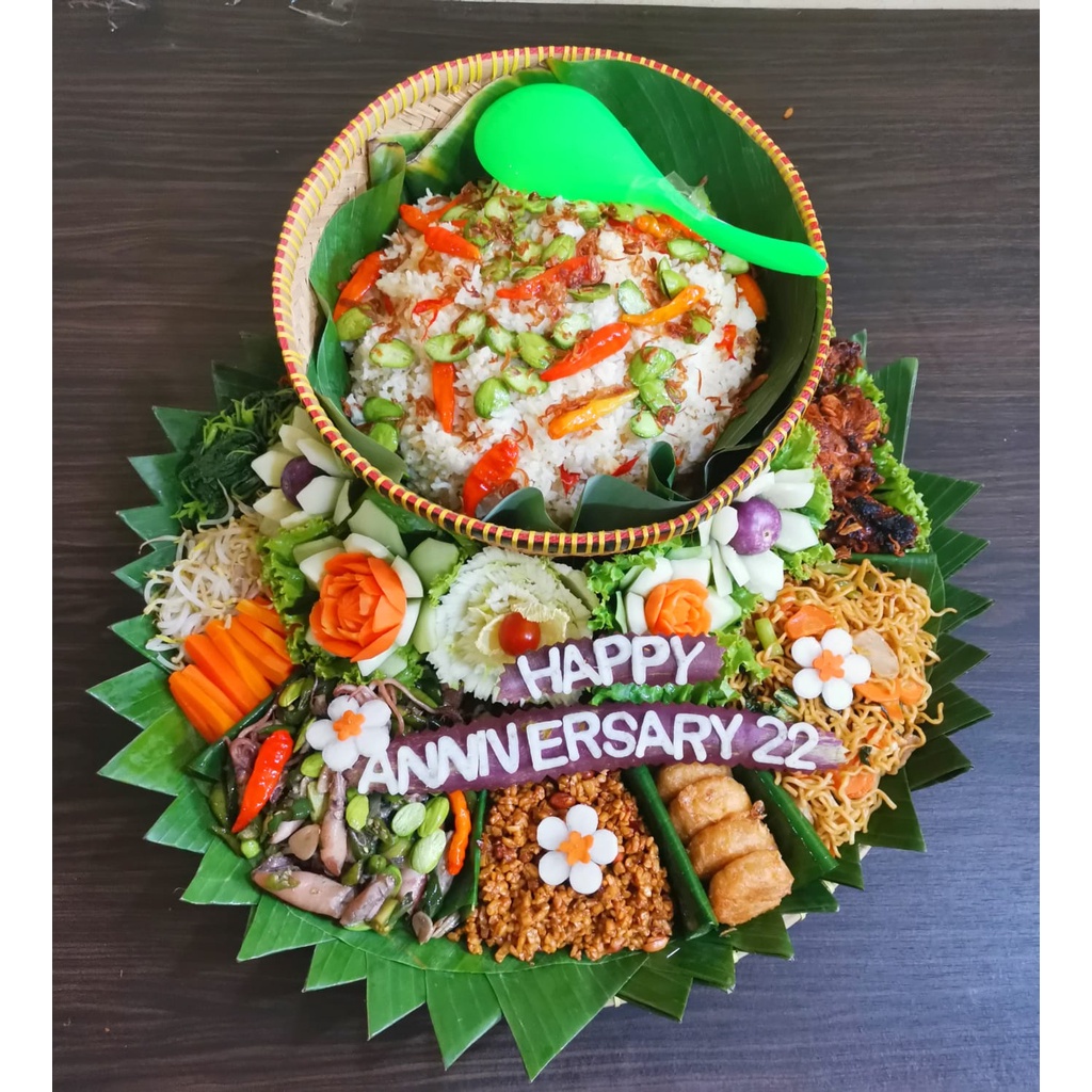 NASI LIWET BAKUL KHAS SUNDA MENU KOMPLIT