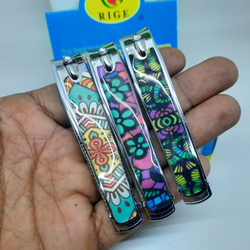 Gunting Kuku Besar Motif Batik Kuat Bahan Bagus Nail Clipper