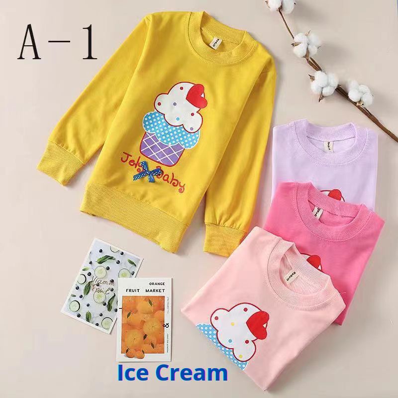 Sweater Anak Perempuan Import Premium 2-5 Tahun Laurakidshop