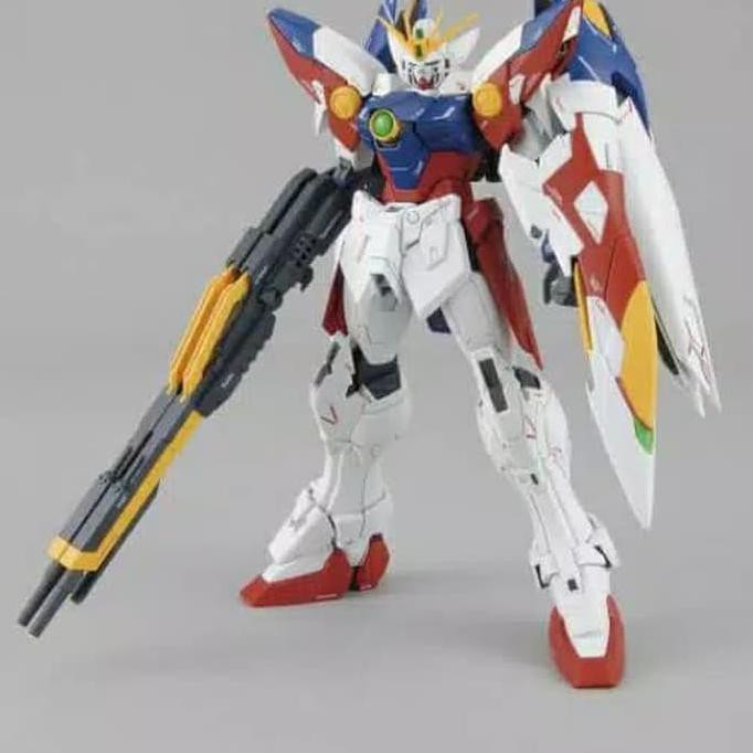 ✨ KREDIT ACTION FIGURE✨ DABAN MG 1/100 GUNDAM WING PROTO ZERO + STAND , BISA JADI PESAWAT MURAH