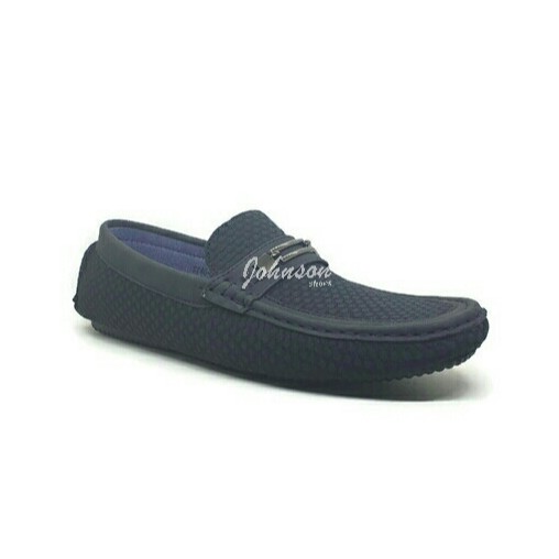 Sepatu Loafers Mocasin Kulit Pria KYNZARA - ST 46 - 58 Black 100% IMPORT China