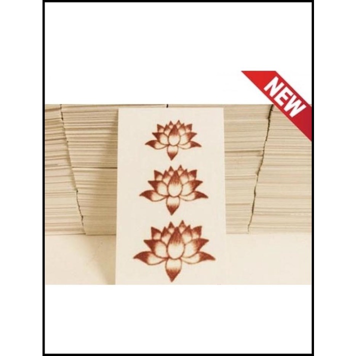 

Sticker Tatto Temporer / Tato Sementara Lotus Flower - 3668