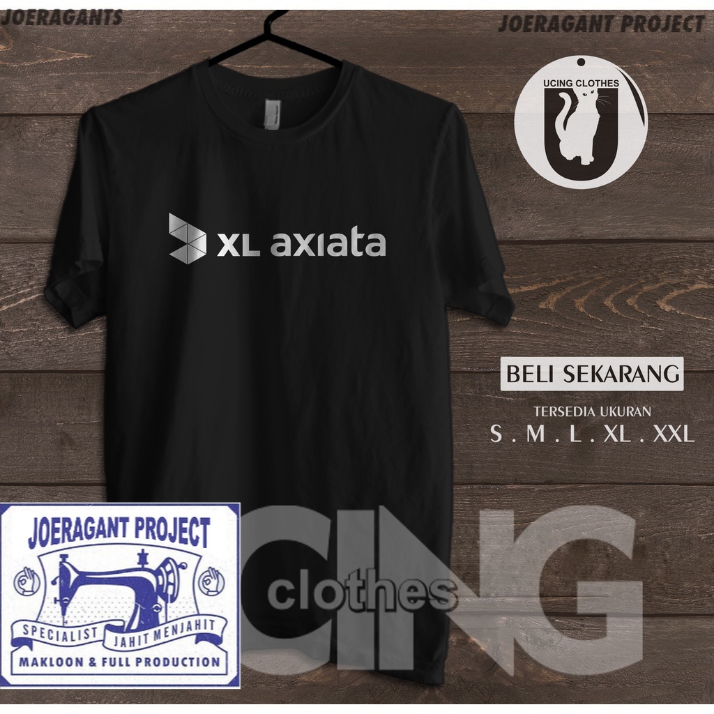 Kaos Baju XL Axiata Logo Kaos Perusahaan joeragants