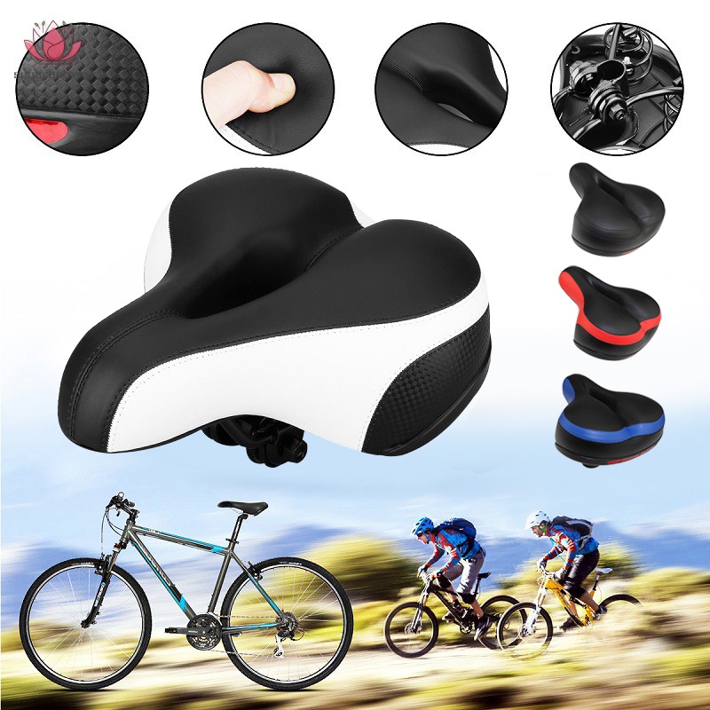 wide bike seat cushion