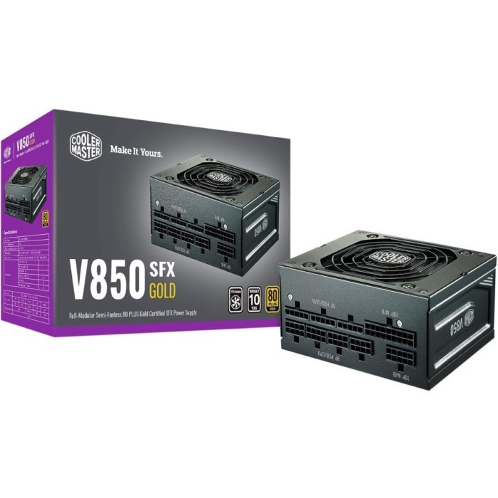 Cooler Master Power Supply V850 SFX 80+ Gold Fully Modular - PSU