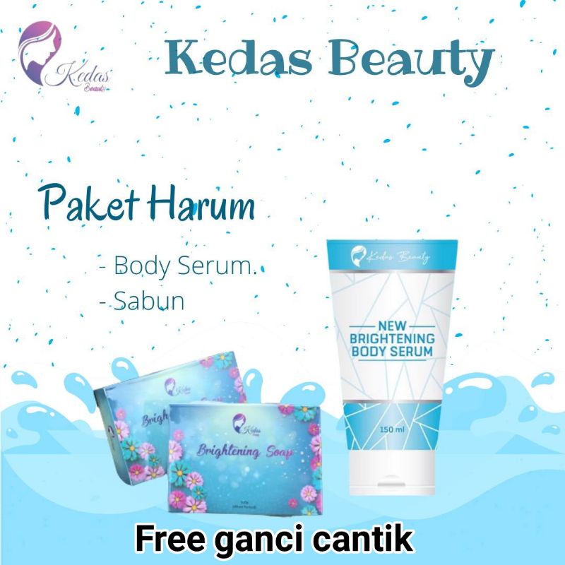 Paket Harum 2 in 1 Kedas Beauty
