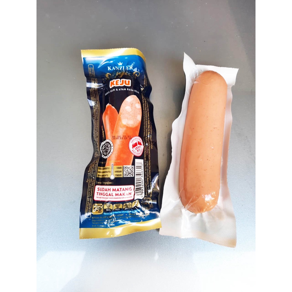 

Kanzler Sosis Singles KEJU 65 Gram