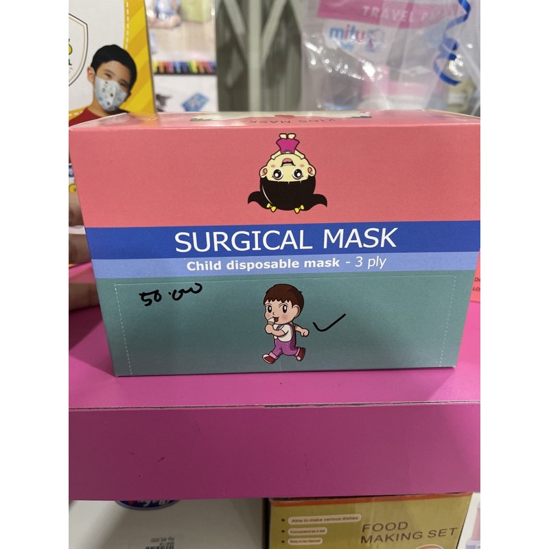 masker surgical kids