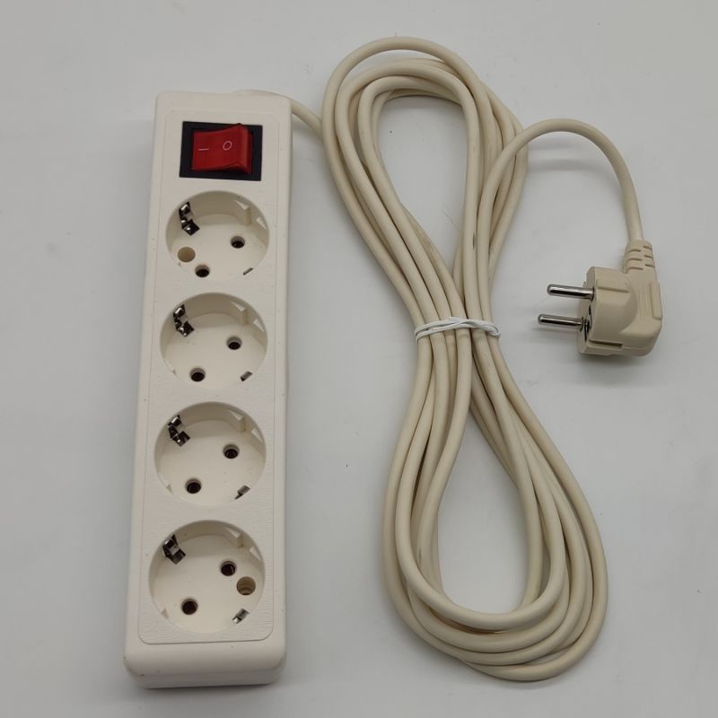 Stop Kontak Kabel 2/3/4/5 Lubang 3 Meter Stop Kontak Listrik