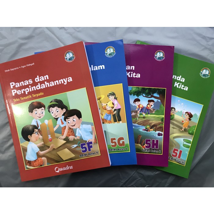 

❤BISA COD❤ PAKET Tematik Quadra SMT II kelas 5 F-I
