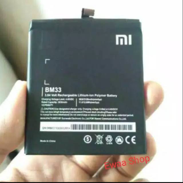 BATERAI BATTERY BATRE XIAOMI MI4I/BM33