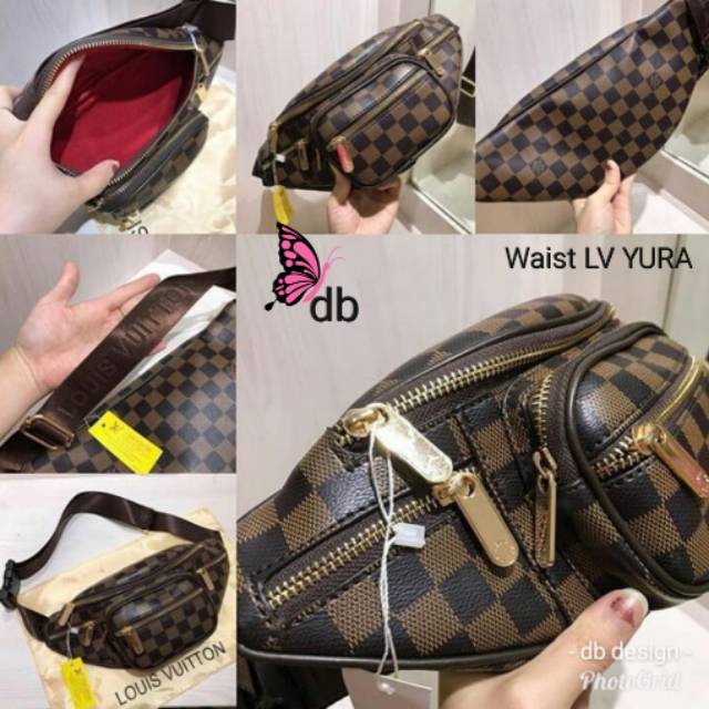 waist bag lv yura/tas pinggang lv/tas pinggang terbaru