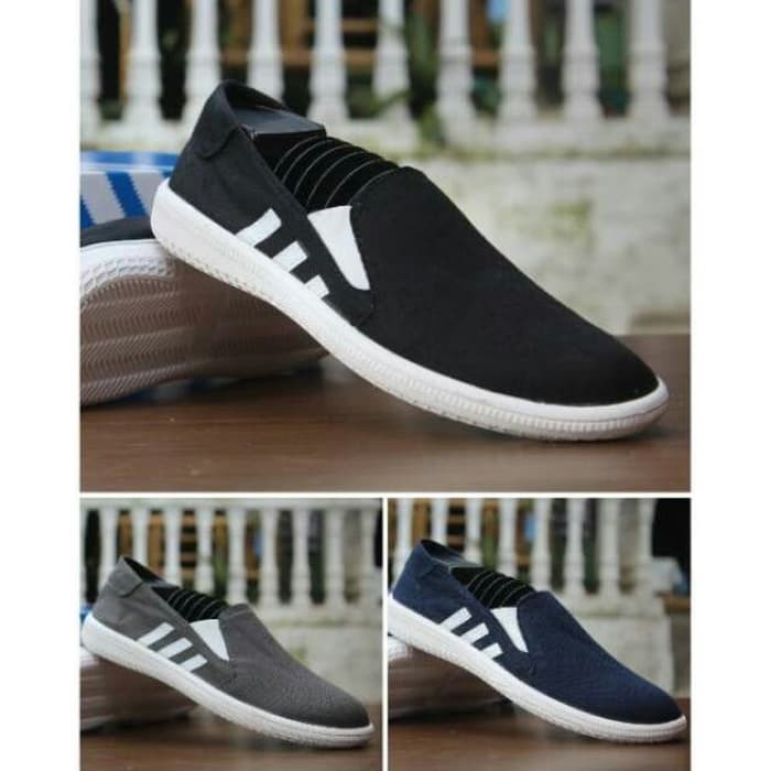 New Sepatu Skecher Goflex Original Skecher Pria Abu Grey Sloop 40 44 Man   ZN402  Sepatu  Slip O