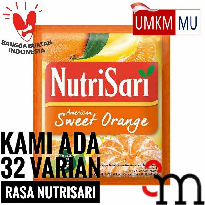 

Promo Awal tahun NutriSari - American Sweet Orange (1 renceng = 10 sachet) Promo Awal tahun