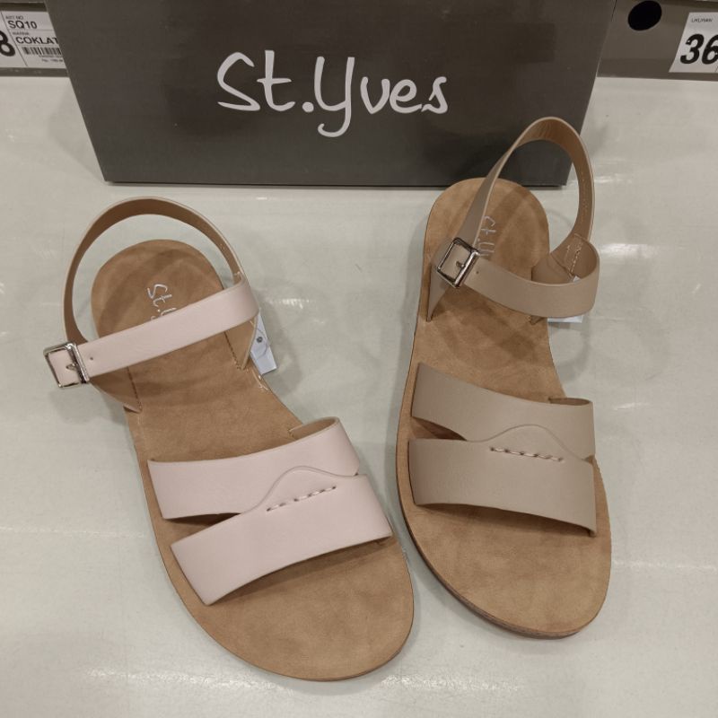 St.Yves sandal tali wanita branded Matahari