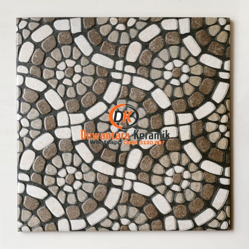 Keramik Lantai Kasar 50x50 UNO Valencia BN