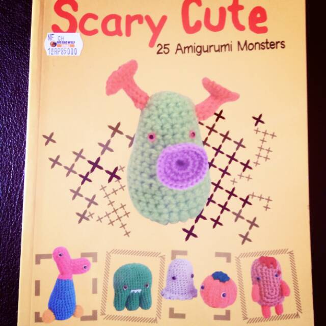 BBW Book Buku Craft Rajut Import Crochet Scary Cute Amigurumi