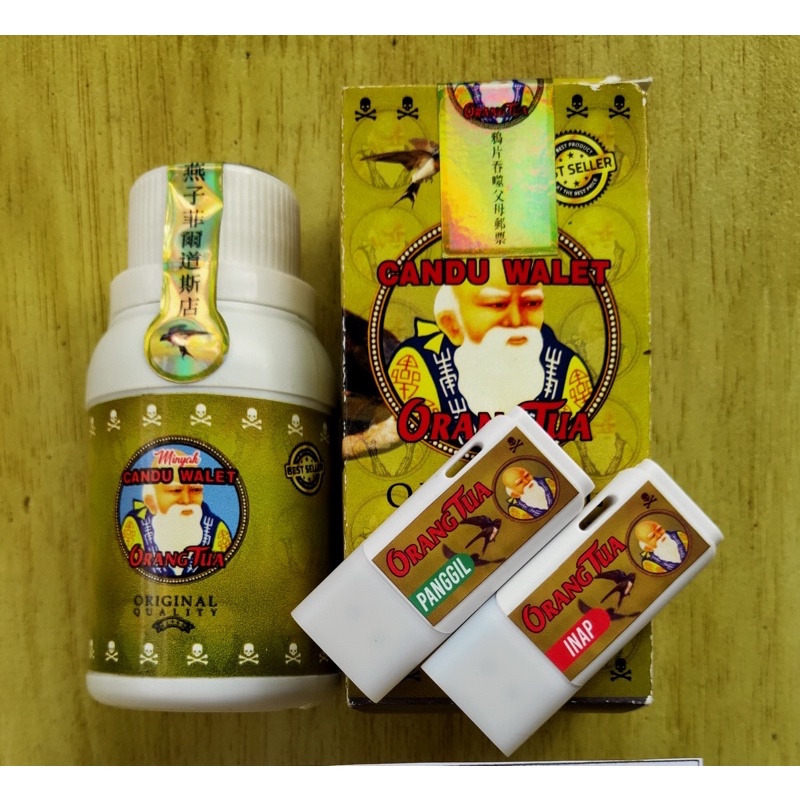Candu Walet Cap Orang Tua 100ml Bonus SP Dan SI 100% ASLI