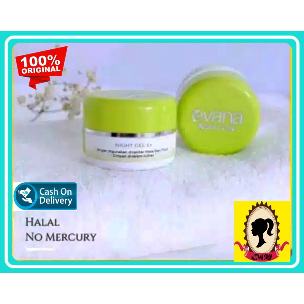 EVANA BEAUTY CARE Nightgell1+ EBC BPOM