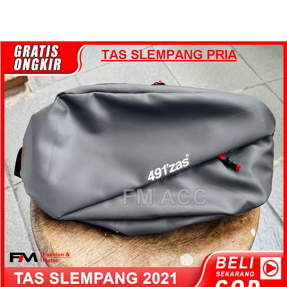 Tas Selempang Pria Tas Model Waistbag Tas Slempang Remaja Keren Terbaru 2021