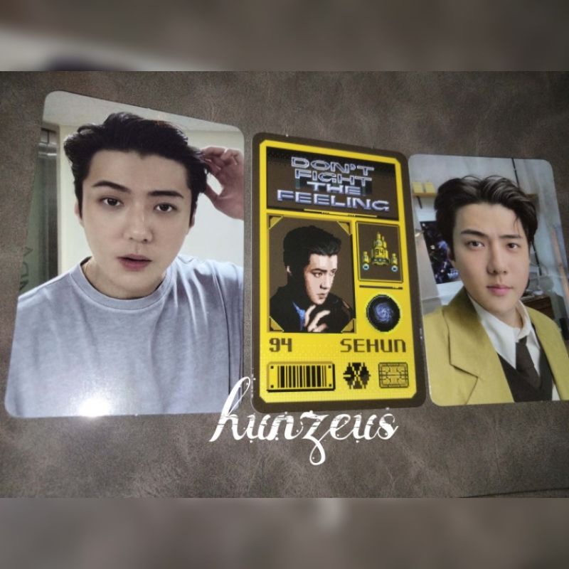 Pc Sehun DFTF Photobook ver 2 (PB 2) , PC + Id Card Sehun Expansion