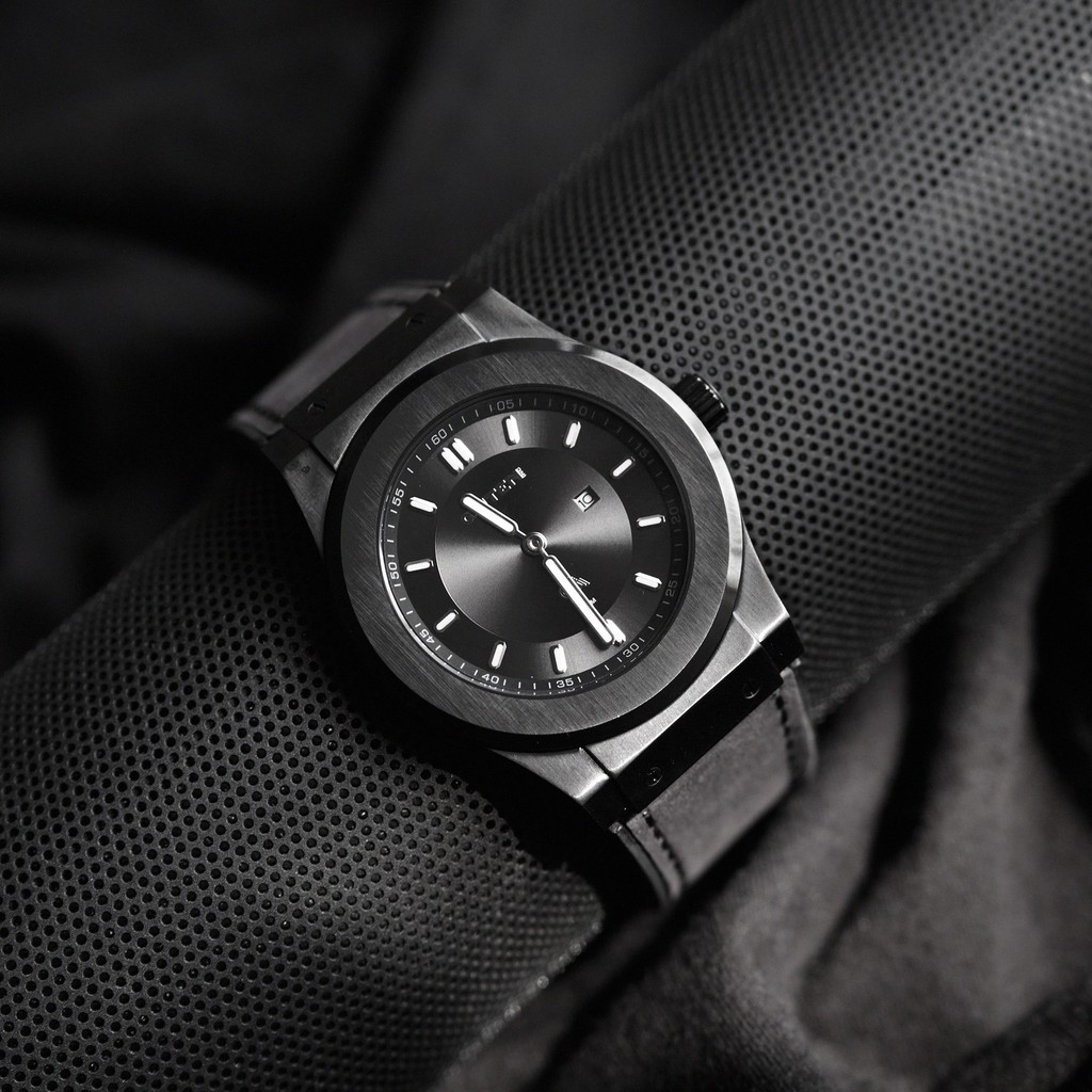 Premium (RRW) Guteninc - Jam Tangan Pria Walton Black Watch Distributor Termurah