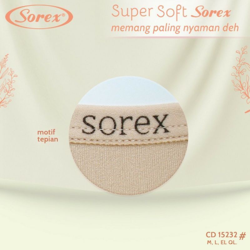 CD Celana Dalam Wanita Sorex 15232 Super Soft / Celana Dalam Sorex / CD Sorex 15232