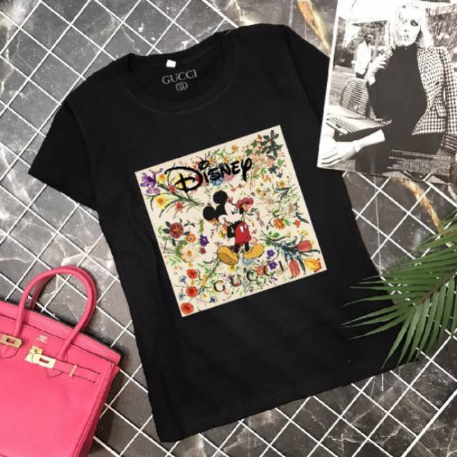 KAOS MICKEY WANITA // KAOS BRANDED // KAOS LENGAN PENDEK DAN KAOS LENGAN PANJANG
