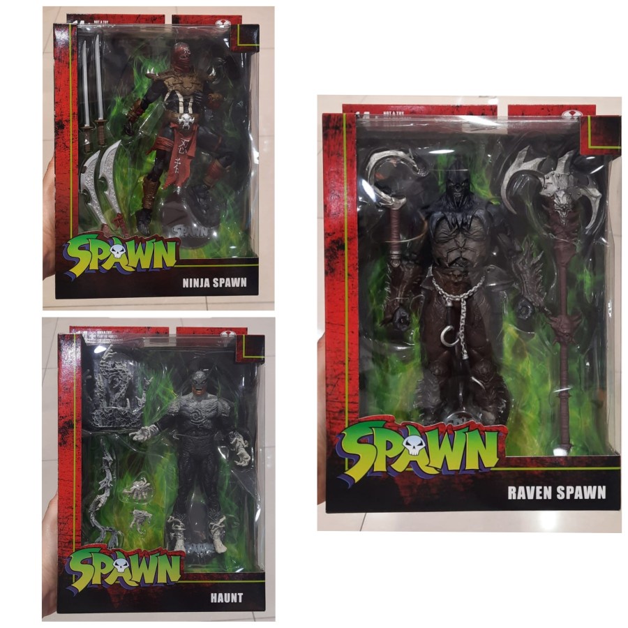 Sale: Spawn Ninja Spawn/ Haunt/ Raven Spawn Action Figure Original