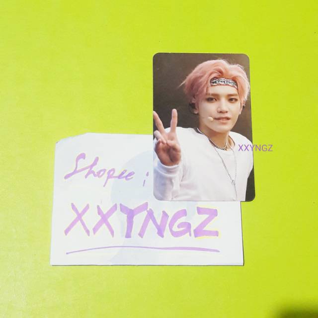 OFFICIAL NCT 2018 TICKET HOLDER TAEYONG (TIHOL)