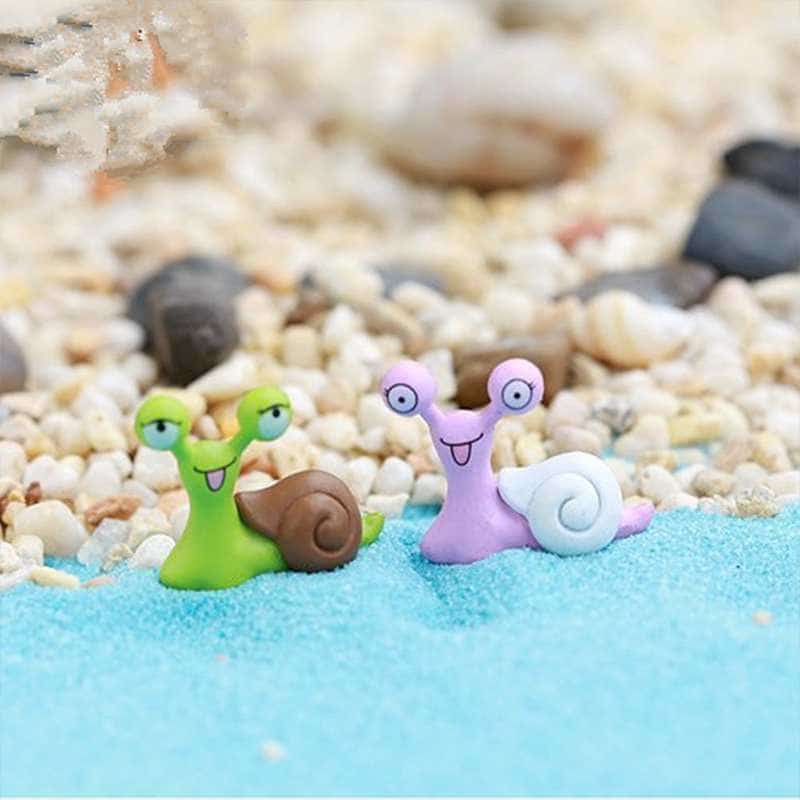 Miniatures - Terrariums - Fairy Garden - Animal_Snail (1pc)