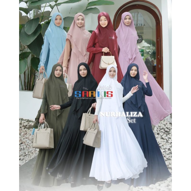 NURHALIZA SET GAMIS BY SARKIS