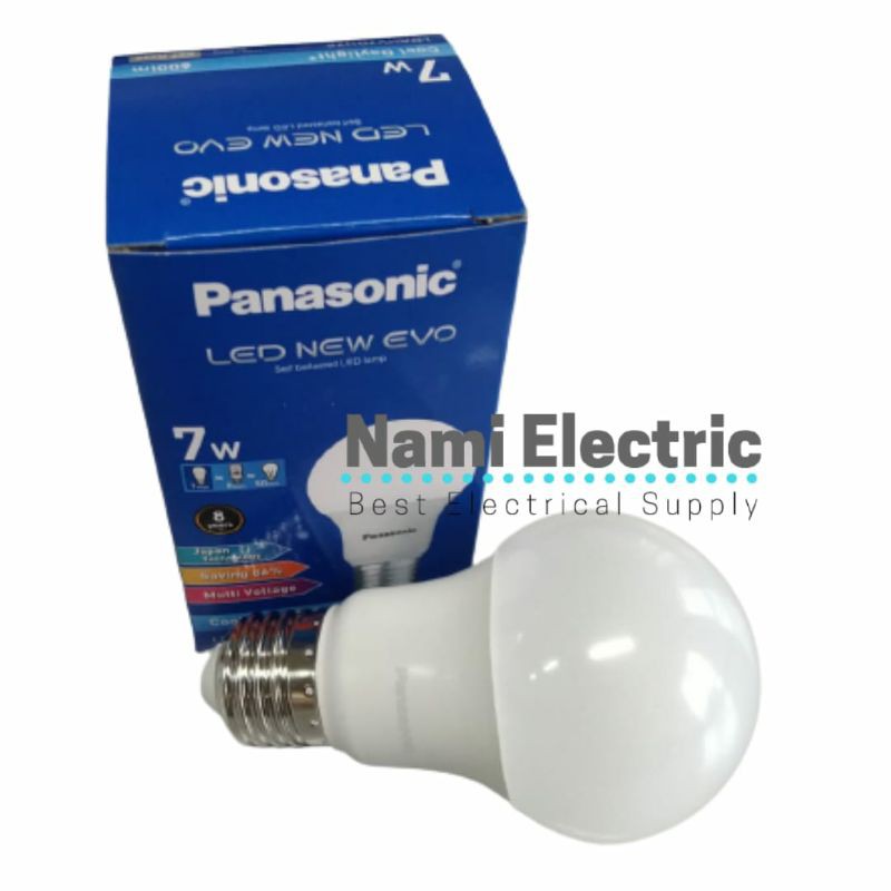 Lampu LED Bulb Panasonic New Evo 7 Watt