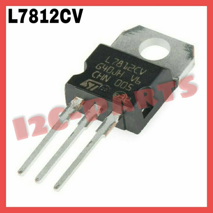 L7812CV IC Voltage L7812 7812 TO-220 Positive Regulator 12 Volt