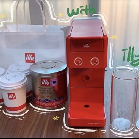 Mesin kopi espresso coffe kapsul - coffee mechine capsule illy Y3.3