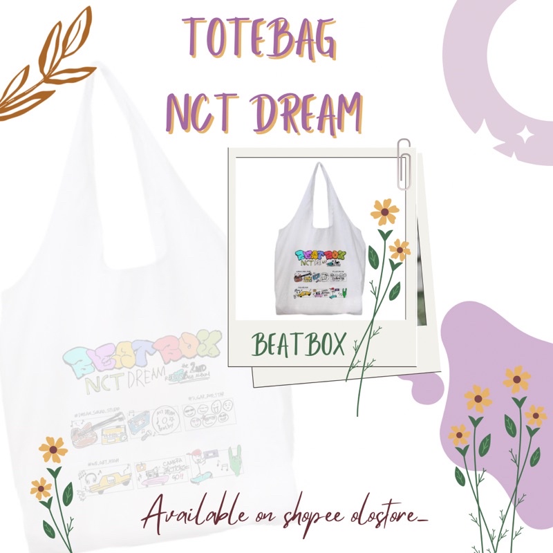 TOTEBAG KOREA BEATBOX NCT DREAM