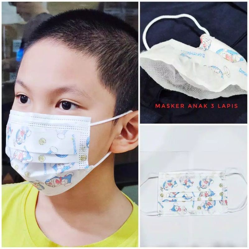 Masker anak 3 ply  Duckbill anak isi 5 - 10 pcs