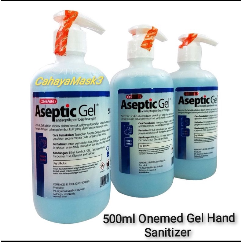 Onemed Hand Sanitizer 500ml Gel