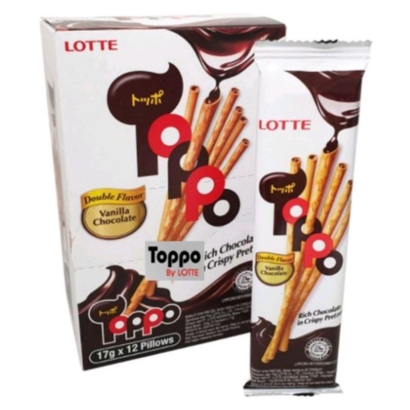 

Lotte Toppo Vanilla Chocolate isi 12 pcs