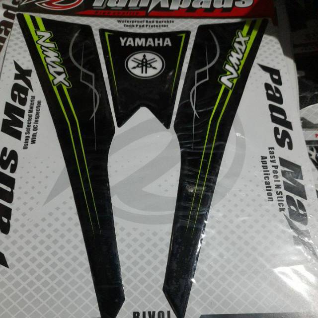 TANKPAD MOTOR YAMAHA NMAX LIS HIJAU